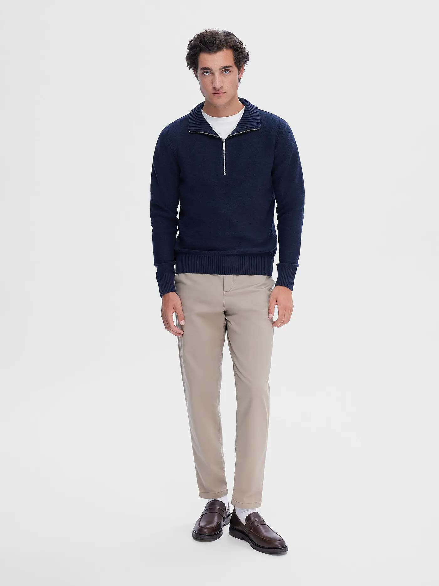 SELECTED | Troyerpullover SLHAXEL | blau